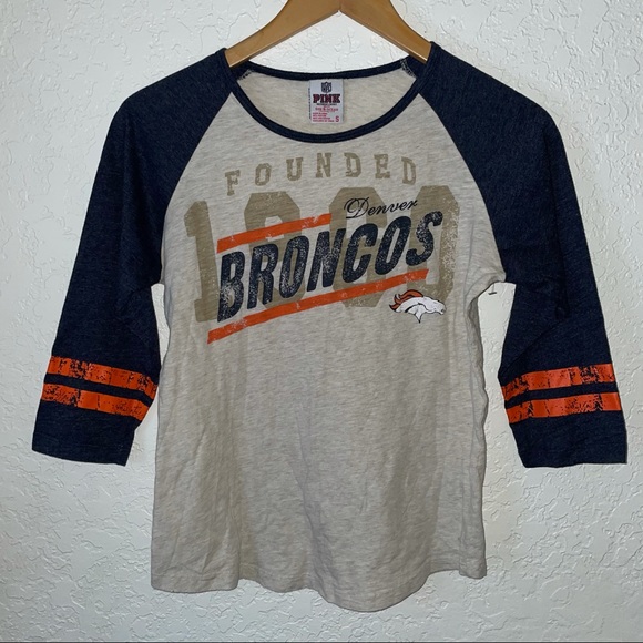 PINK Victoria's Secret Tops - Victoria’s Secret Pink Denver Broncos Tee